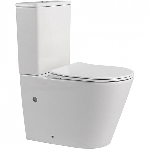 Унитаз компакт Abber Bequem AC1112 с бачком и сиденьем Микролифт