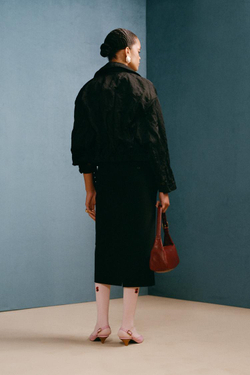 ZARA X WILLY CHAVARRIA КОРОТКАЯ КУРТКА, ЧЕРНЫЙ