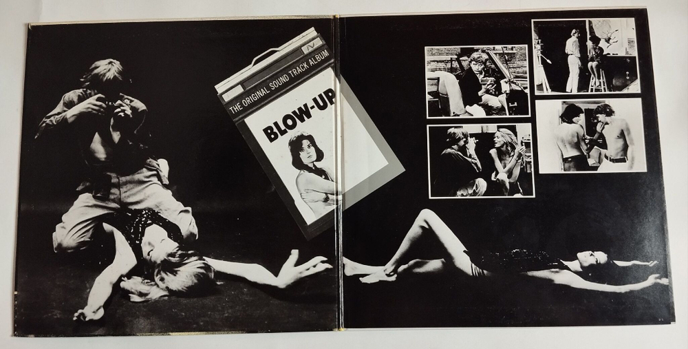 Винтажная виниловая пластинка Michelangelo Antonioni Blow Up Фотоувеличение (The Sound Track Album) (Japan 1977) (No Obi)