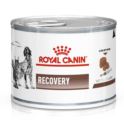 Royal Canin VET Recovery 195 г - диета консервы для собак и кошек для восстановления после анорексии и интенсивной терапии