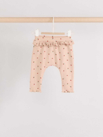 Легинсы для малышей Next E67-039, 3 шт., Молочный, Серый, Розовый