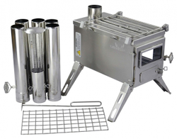 Походная печь для палатки Nomad 1G 910208 1 окно Large