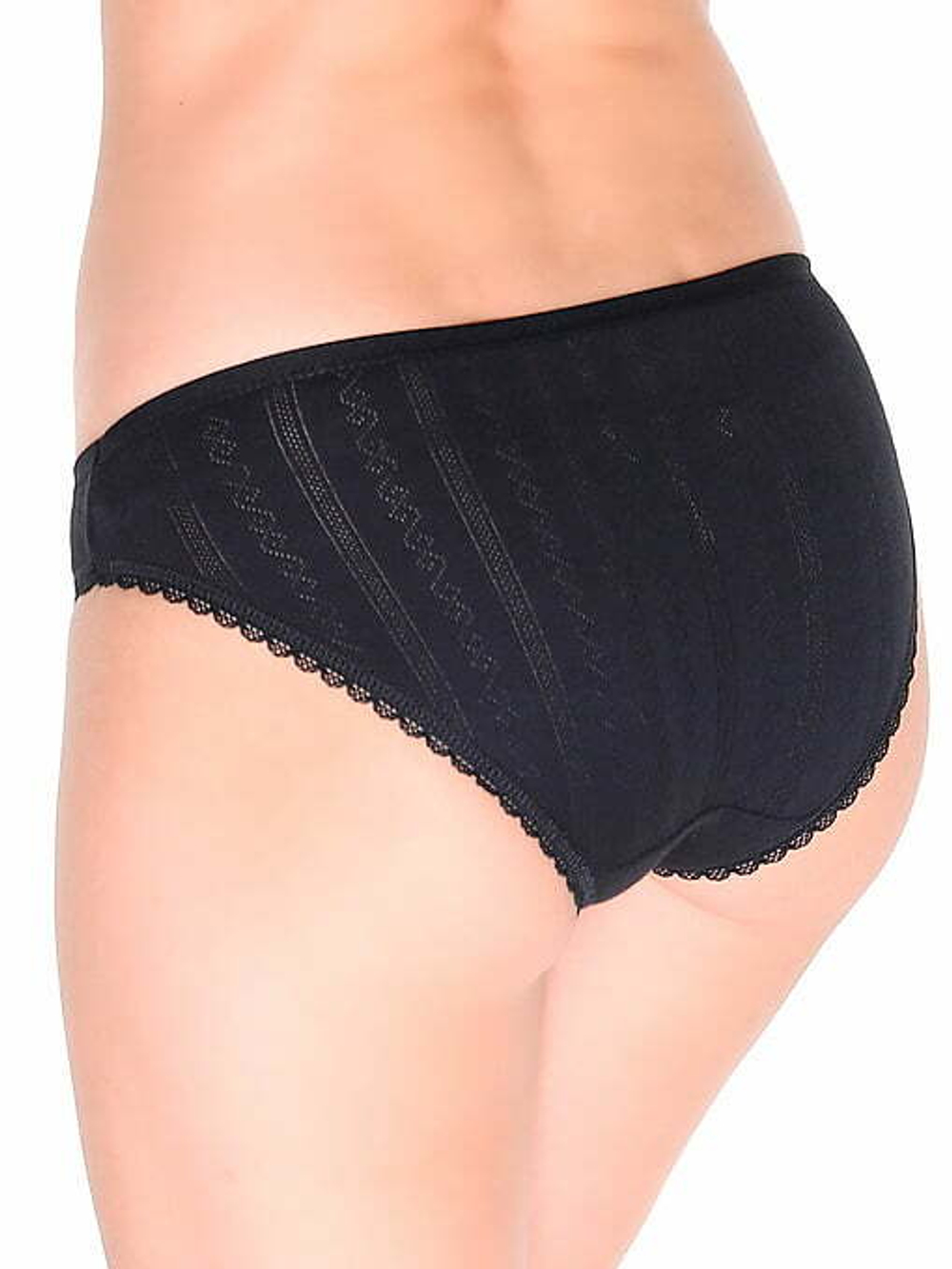 Трусы женские слипы. Набор из 4-х штук белый-бежевый-черный-черный