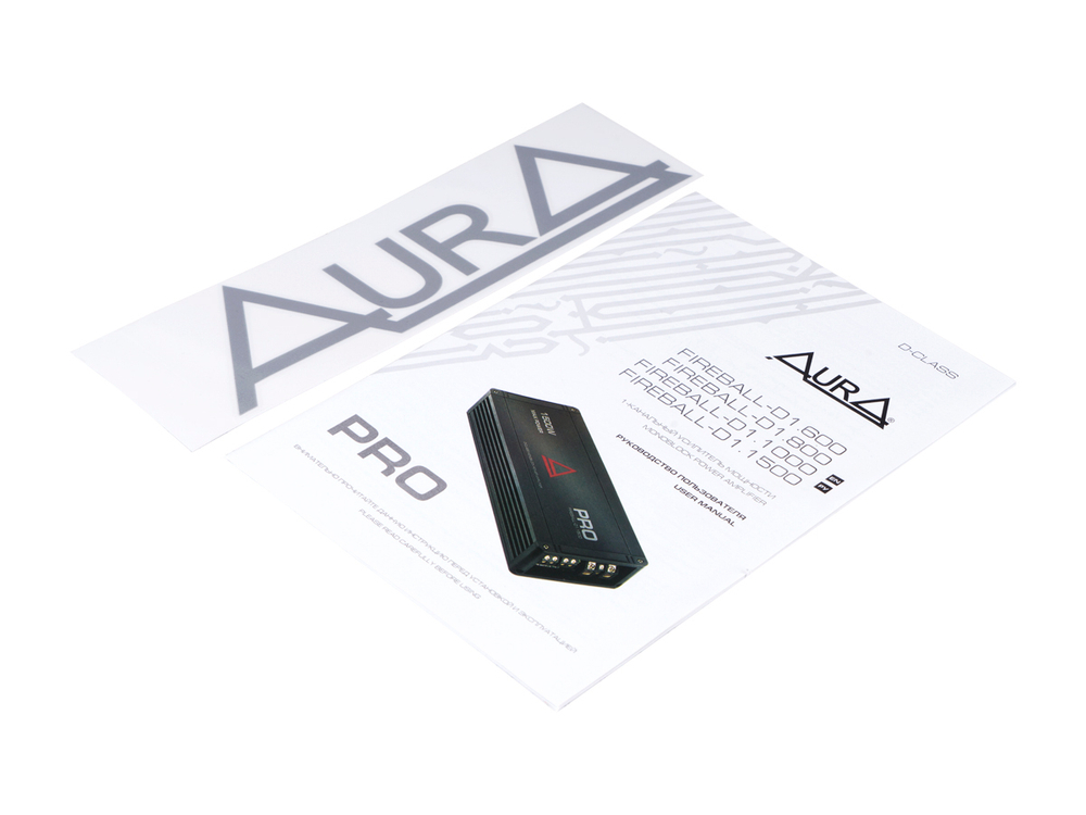 Усилитель AURA FIREBALL-D1.1000 PRO