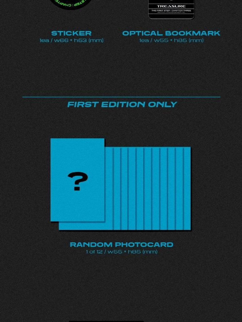 Альбом Treasure - The First Step : Chapter Three 3rd Single Album 2 Version SET