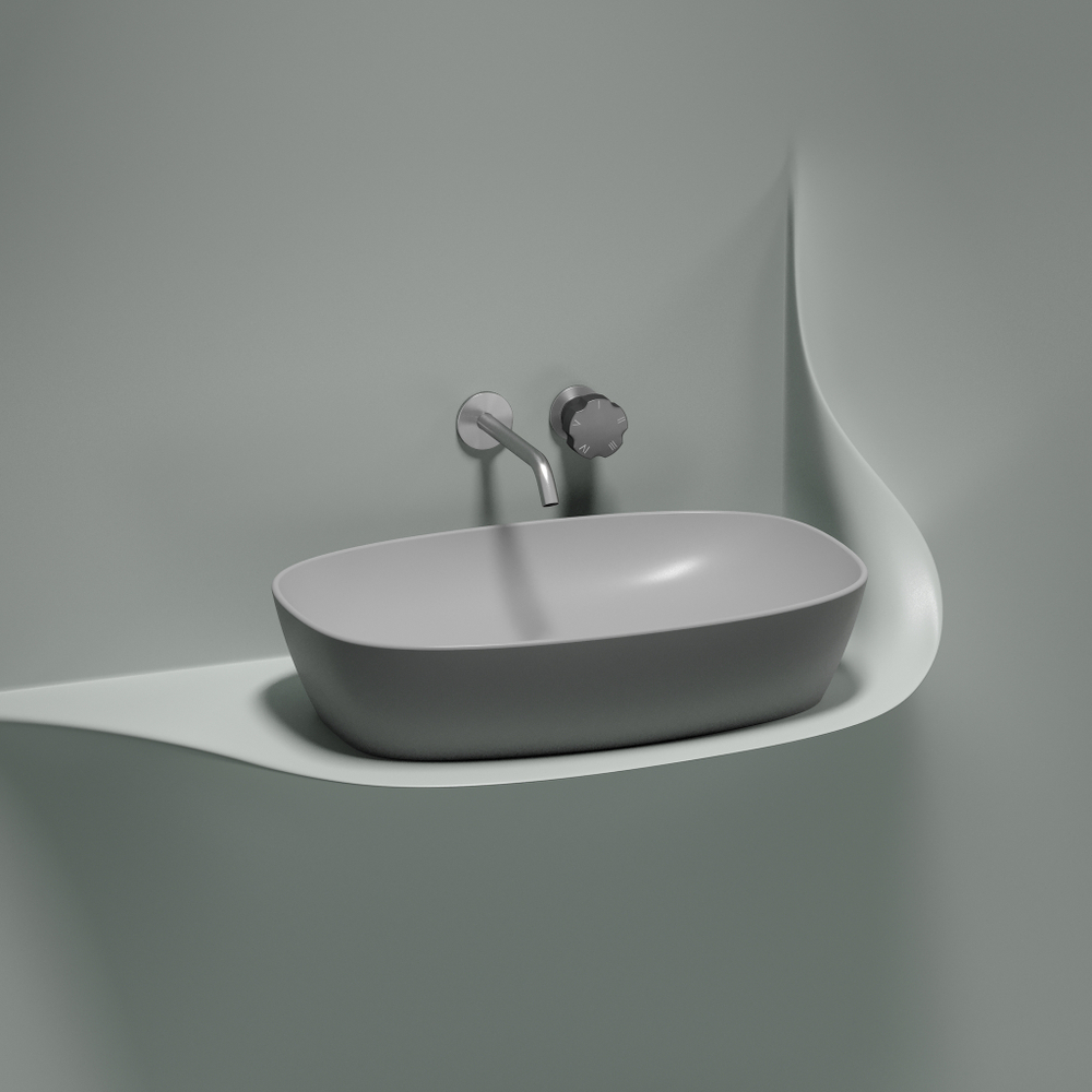 Раковина Ceramica Nova Element 60 см CN6049MSG серая
