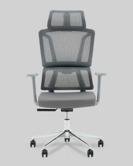 Кресло офисное TopChairs Forward серый