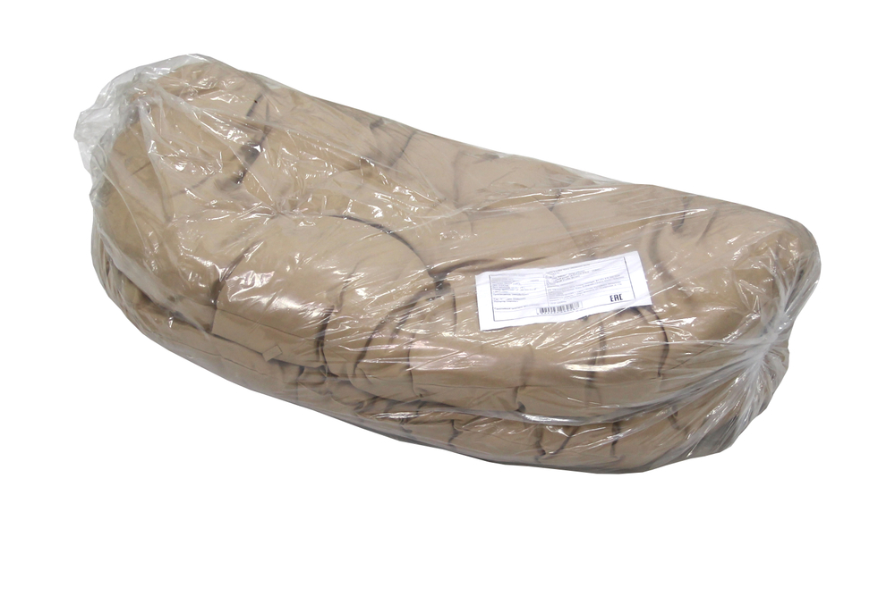 Кресло для отдыха Папасан арт.Р110СС Ø110см ротанг натуральный 3уп(1 уп корзина коньяч, 1 уп подставка, 1 уп подушка беж)