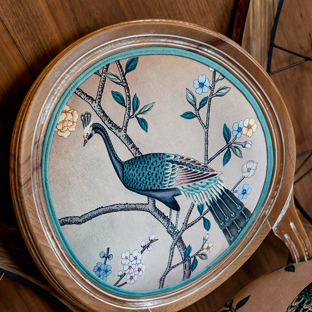 Стул Объект мечты Императорский павлин версия 2