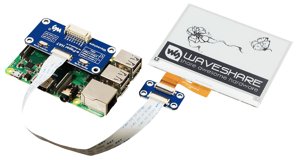 Экран E-ink 4,2” / 400×300 / монохромный