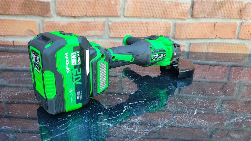 Аккумуляторная ушм Болгарка Ruiba JM - 125A 6.0 ам