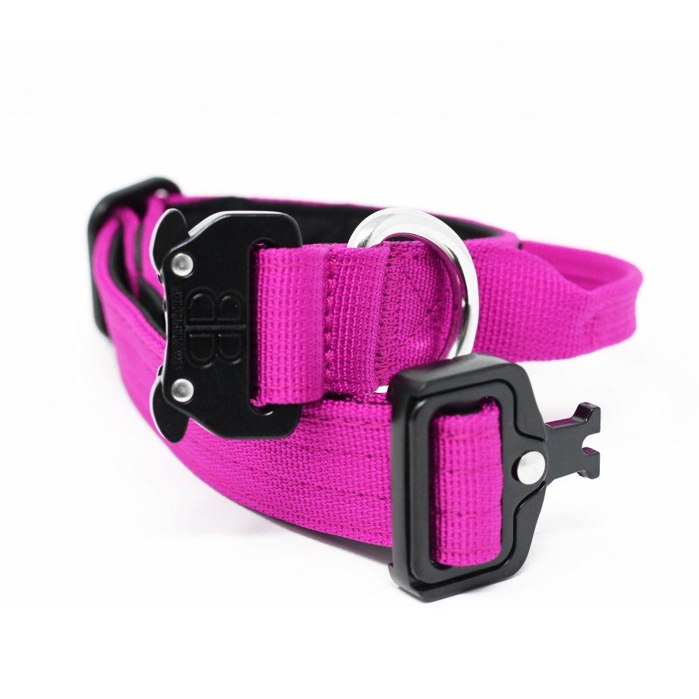 Ошейник Combat 2,5 см с ручкой BullyBillows