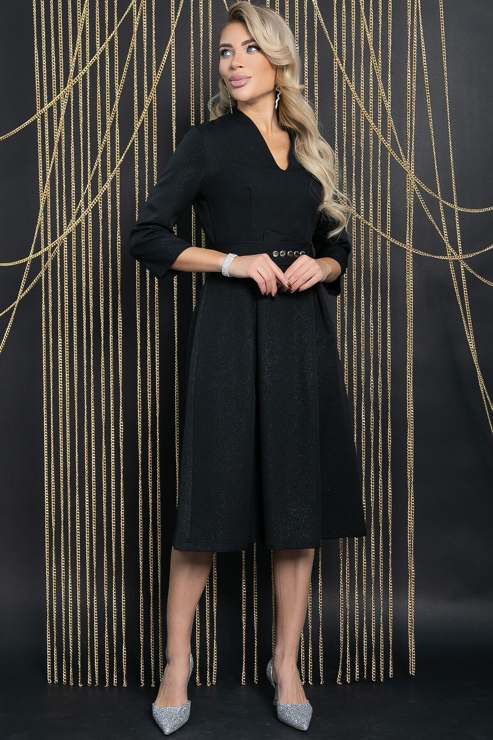 Платье Константа (черное) П11529 LT Collection