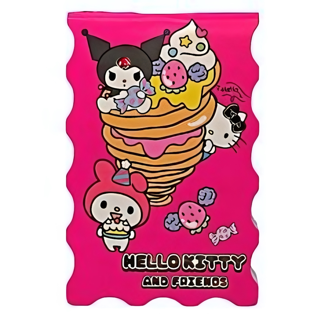 Блокнот фигурный А7 40л. "Куроми" на скрепке, без лин,тиснен.серебр. фольгой 77559 (Центрум)