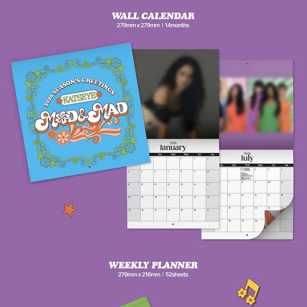 Набор KATSEYE - 2026 SEASON'S GREETINGS