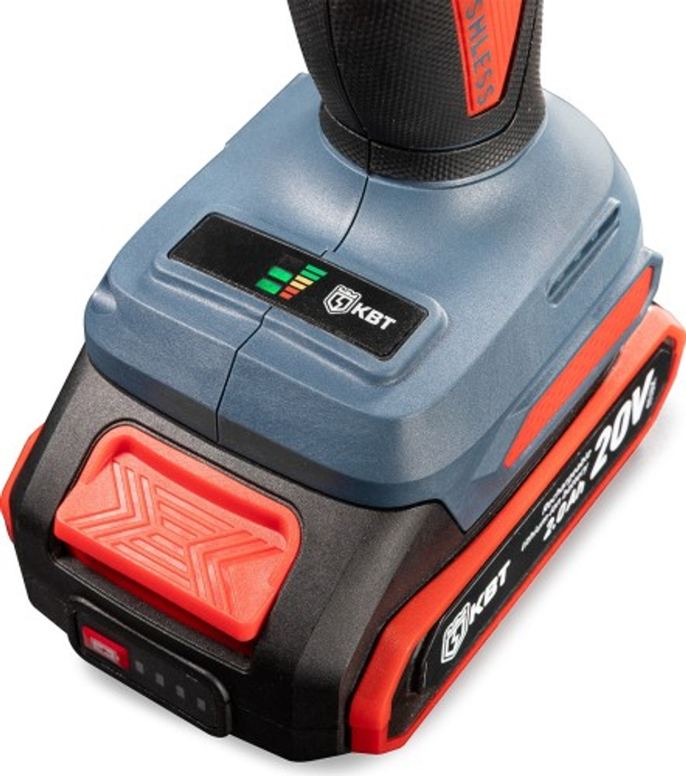 Дрель-шуруповерт аккумуляторная КВТ DB-20-13 ПРОФИ 102588