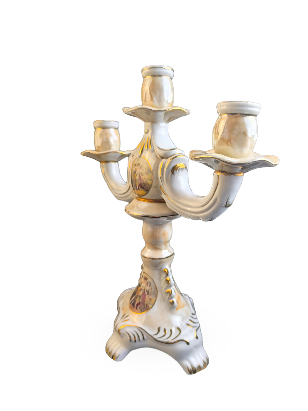 Фарфоровый канделябр (подсвечник) Германия