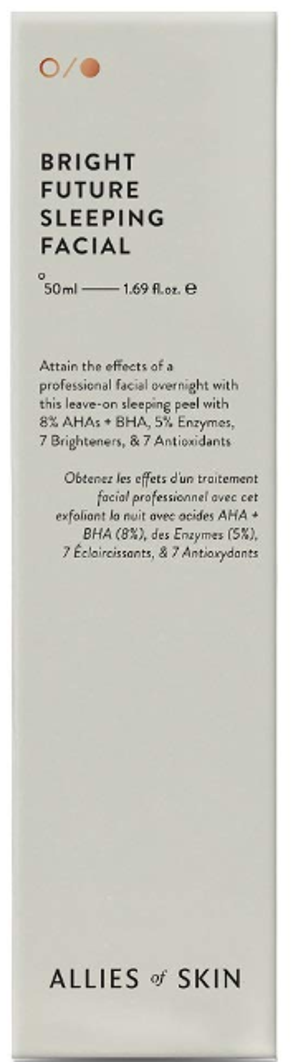 Allies of Skin Bright Future Sleeping Facial ночная маска 50мл