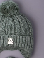 Шапка вязаная демисезонная для детей