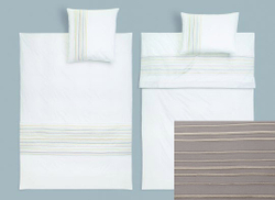 Пододеяльник 155х200 Christian Fischbacher Luxury Nights Line 705 коричневый Швейцария