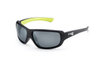 Спортивные очки LiP FLO / Matt Black Mustard / PC Polarized / Smoke