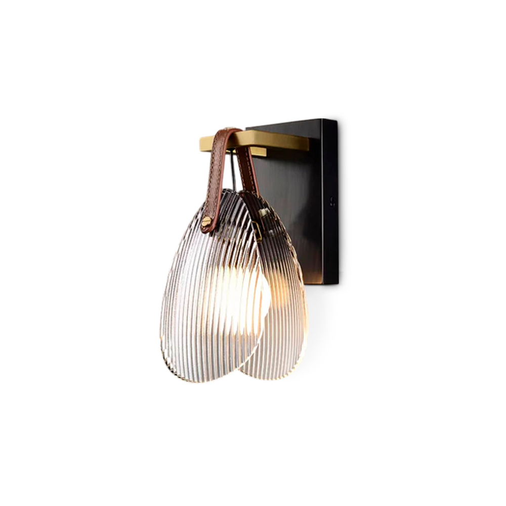 Wall design lamp Mussel