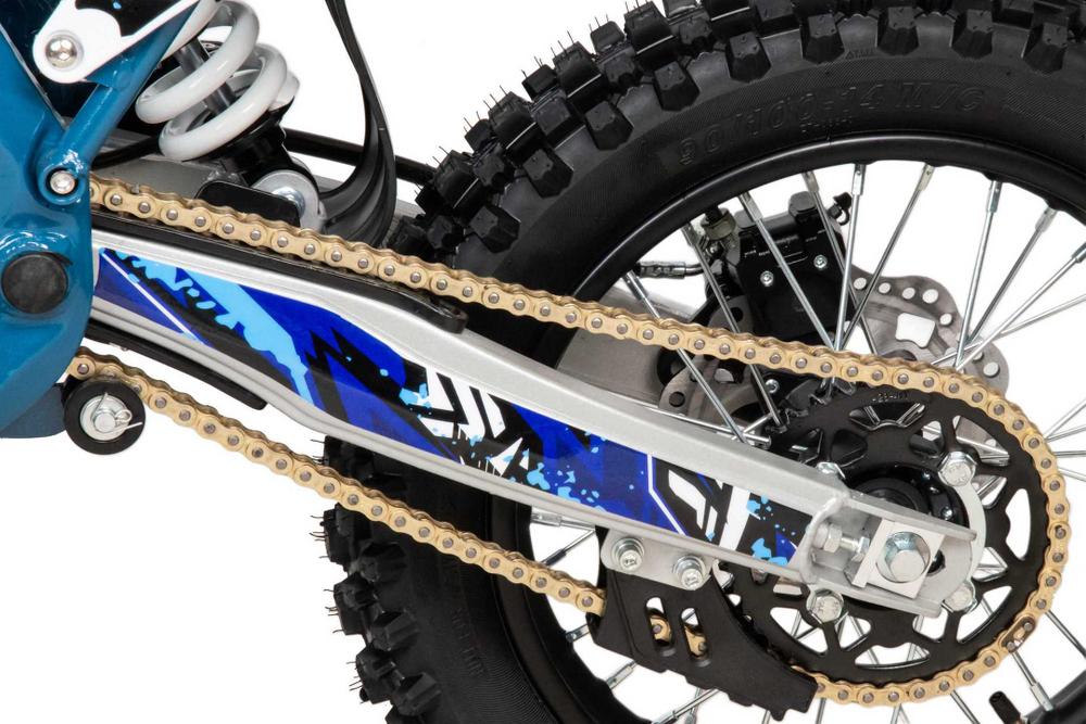 Питбайк Motoland TCX125 E 17/14 синий NEW