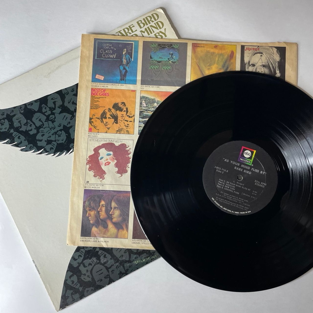 Винтажная виниловая пластинка LP Rare Bird As Your Mind Flies By (США 1970)