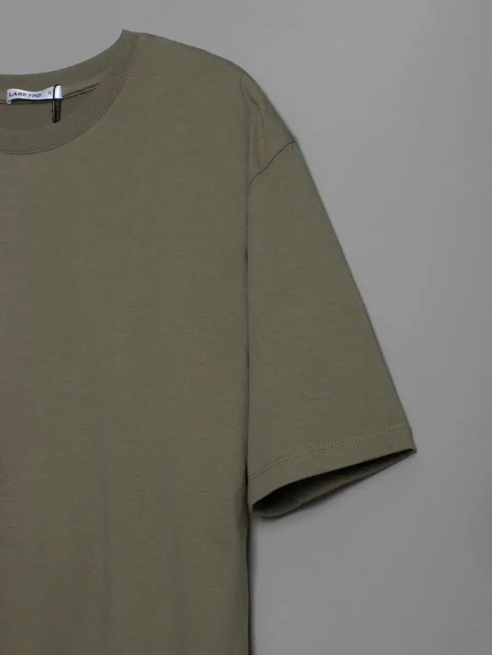 Футболка мужская летняя повседневная однотонная хлопок