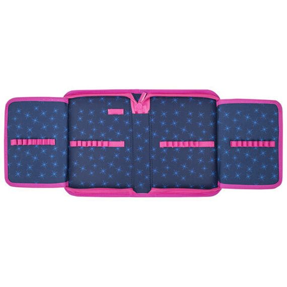 Penal \ Pencil case\ Пенал BRAUBERG, 1 отделение, 2 откидные планки, 21х14 см, 272318