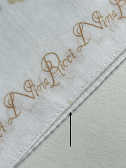 Платок белый с цветами Nina Ricci