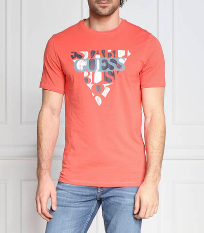 футболка GUESS - красный(M3RI12 J1314)