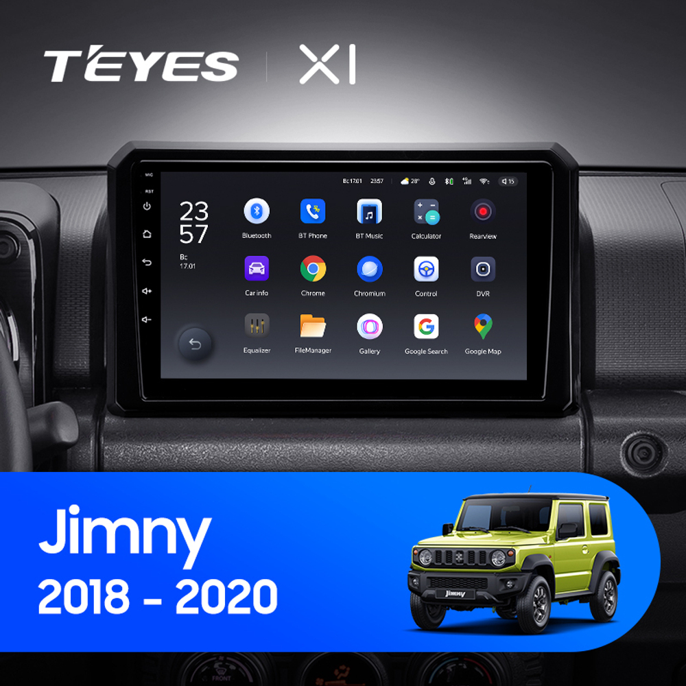 Teyes X1 9" для Suzuki Jimny 2018-2020