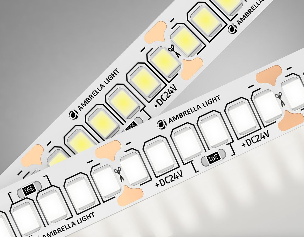 Ambrella Светодиодная лента Ambrella Light GS3102 2835 120Led /10W m/ 24V IP20 4500K 5m LED Strip 24V GS3102