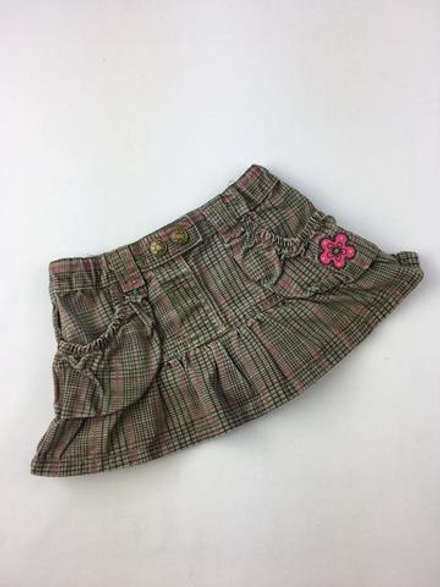 Юбка  в клетку на 9 месяцев