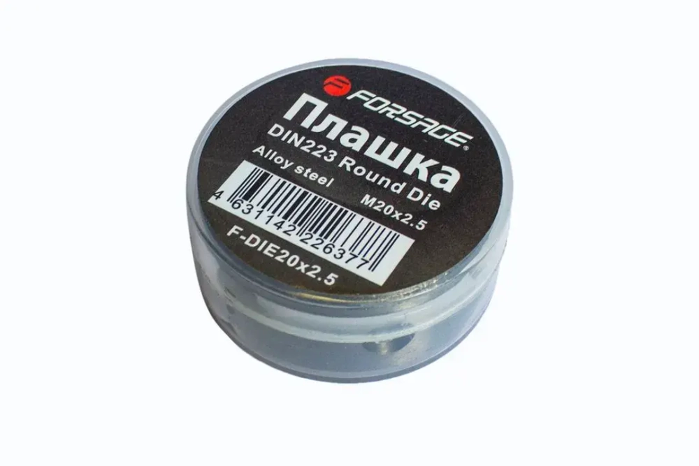 Плашка M16x2.0, в пластиковом футляре Forsage F-DIE16x2
