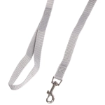 Шлейка с поводком 118см «Sweet puppy» размер ХL, цвет серый