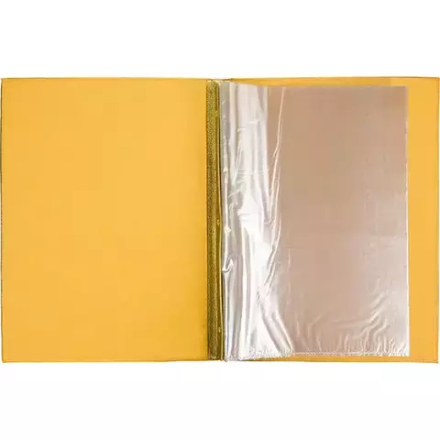 Папка-меню на винтах кожезам. ,L=32,B=25см золотой