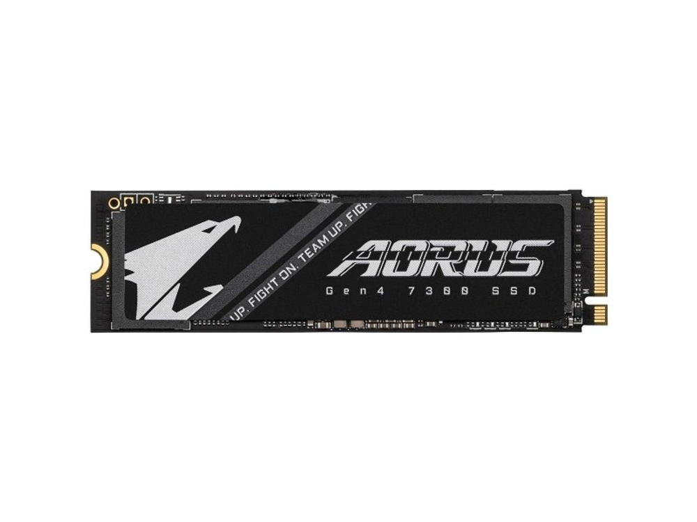 SSD накопитель Gigabyte Aorus Gen4 7300 2ТБ, M.2 2280, PCIe 4.0 x4, NVMe [AG4732TB N]