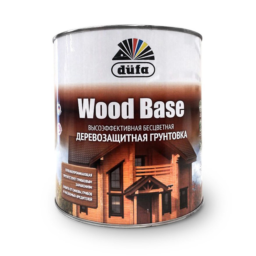 ДЮФА Wood BASE Agua  бесцвет 0,9 л