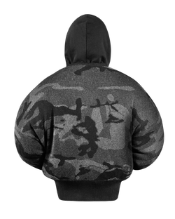 CUMO knitted zip hoodie