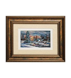 Народные промыслы ШК-55/215-01 Панно «Зимний пейзаж»
