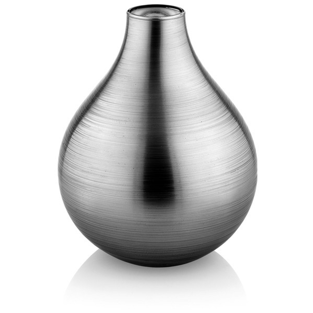 Ваза IVV Бомбей 24см серебристая