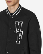 Moncler Genius Флисовый Кардиган Frgmt Varsity Черный