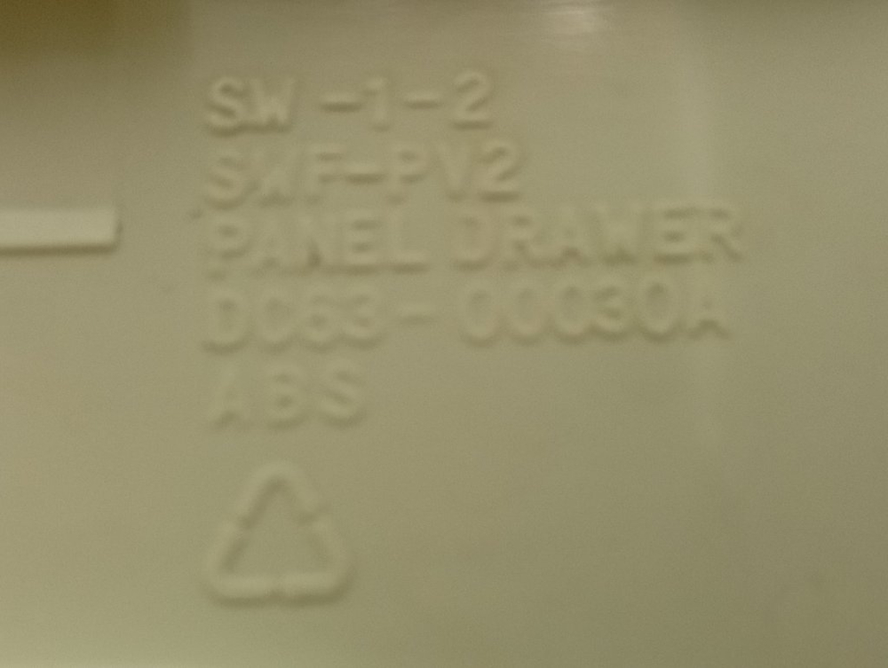 S803J кт45 Крышка дозатора порошка для стиральной машины Samsung DC63-00030A б/у