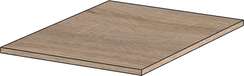 Крышка тумбы приставной Стандарт Про дуб сонома