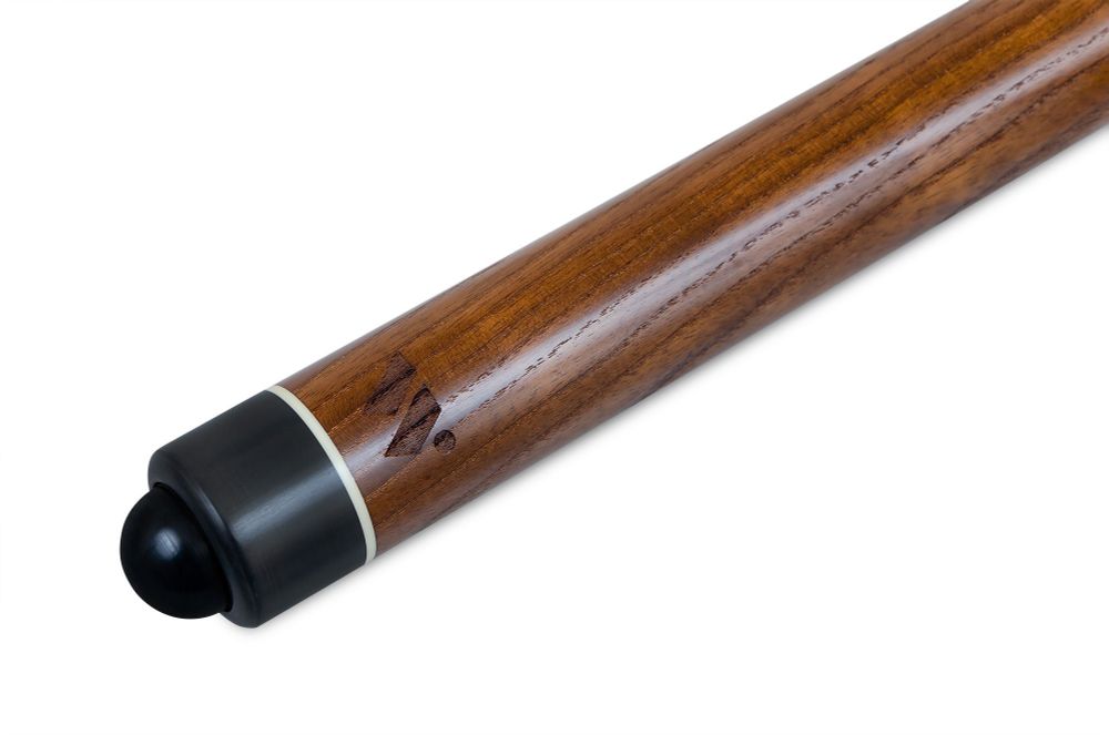 Кий для русского бильярда 1-pc "Классика" (термоясень, граб) 20 запилов