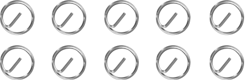 WTRI1415 Набор вставок резьбовых M14x1.5, 10 предметов