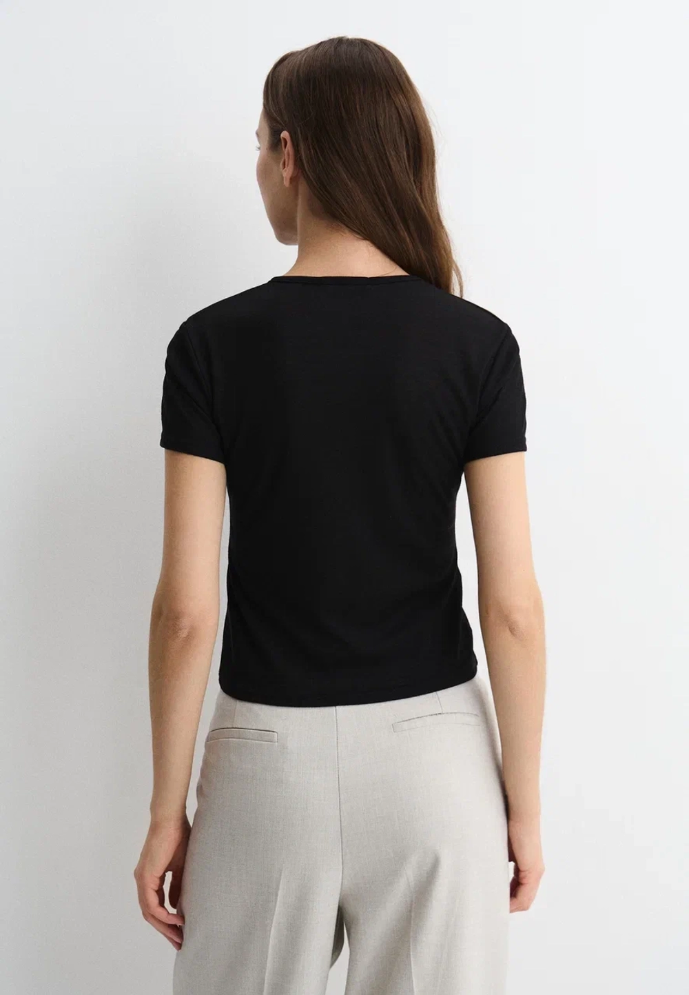 Футболка Skims, цвет черный