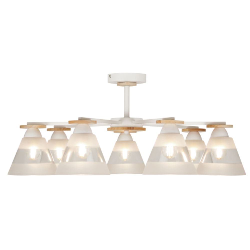 Люстра Rivoli Theothila 9177-308 7 х Е27 60 Вт модерн | Rivoli